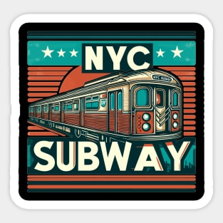 NYC SUBWAY Sticker